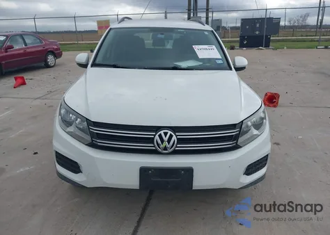 2015 Volkswagen Tiguan S z USA, uszkodzony, nr VIN WVGAV7AX9FW529569